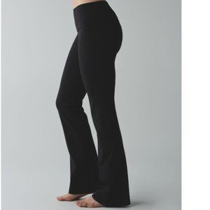 Lulu Lemon Black Flare Leggings